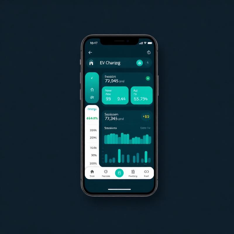 Nohmad app session tracking interface